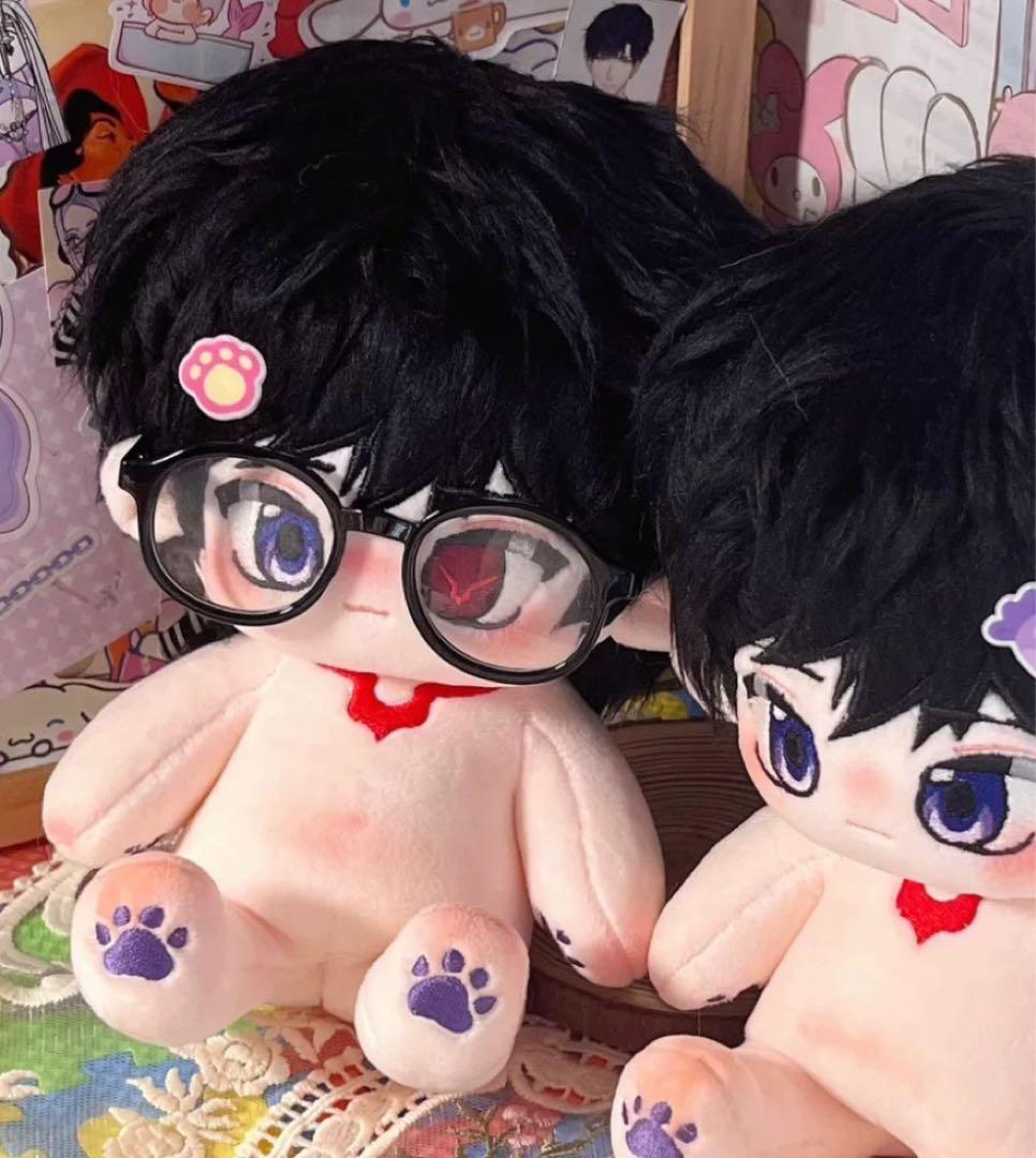 《黒髪オッドアイ》激レア可愛い着せ替えぬいぐるみ《20cmぬいぐるみ》