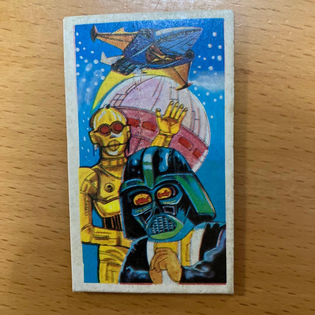 激レア　1978年-87年　スターウォーズ メンコ　面子