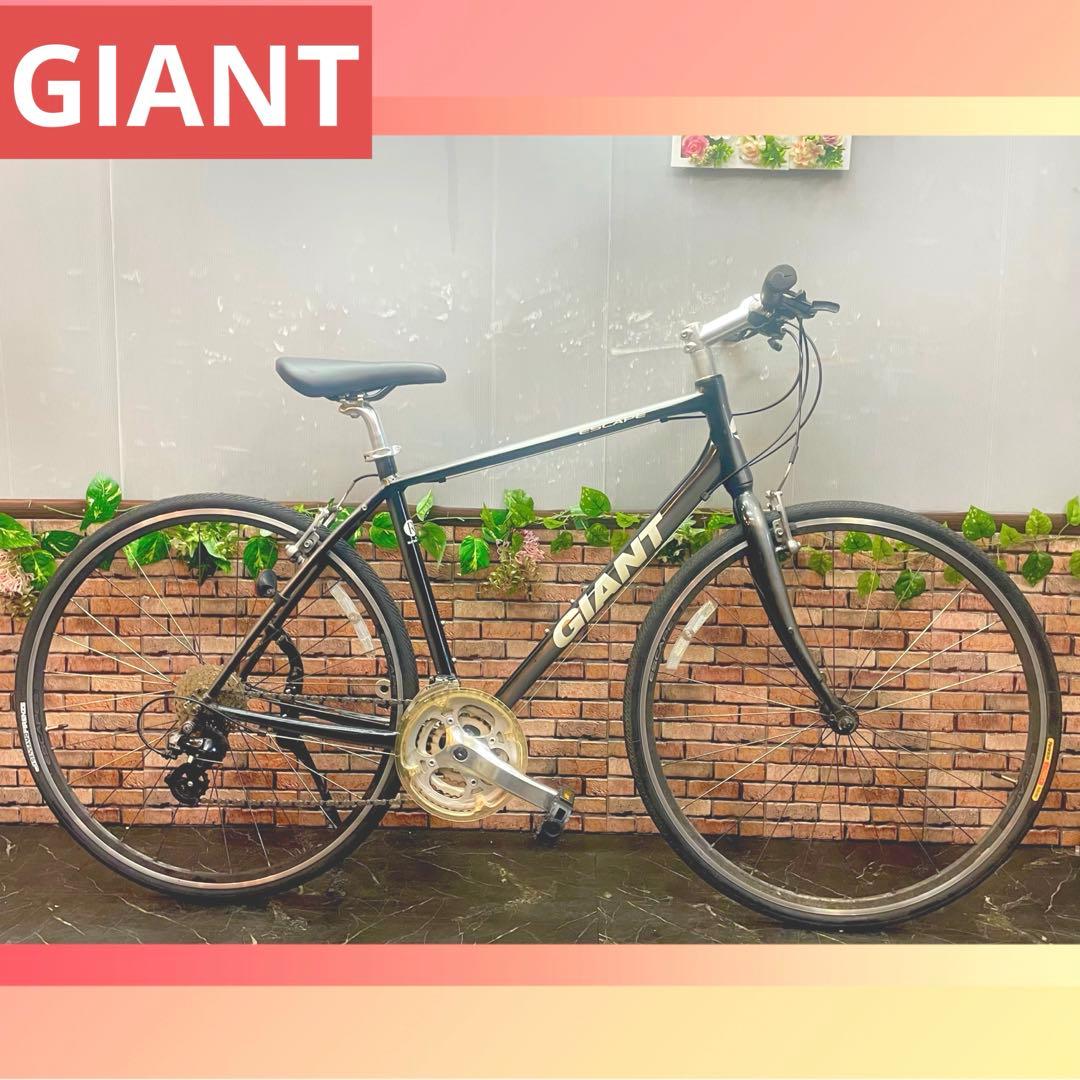 【59】クロスバイク GIANT ESCAPE R3 ブラック×グレー 700C