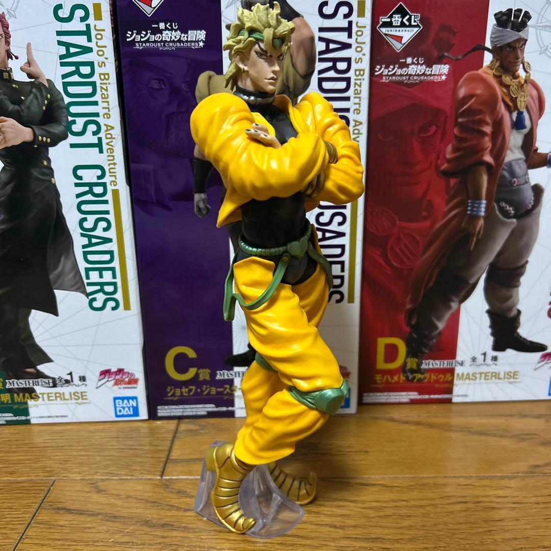 ジョジョの奇妙な冒険　一番くじ　スターダストクルセイダース　フィギュア　全種