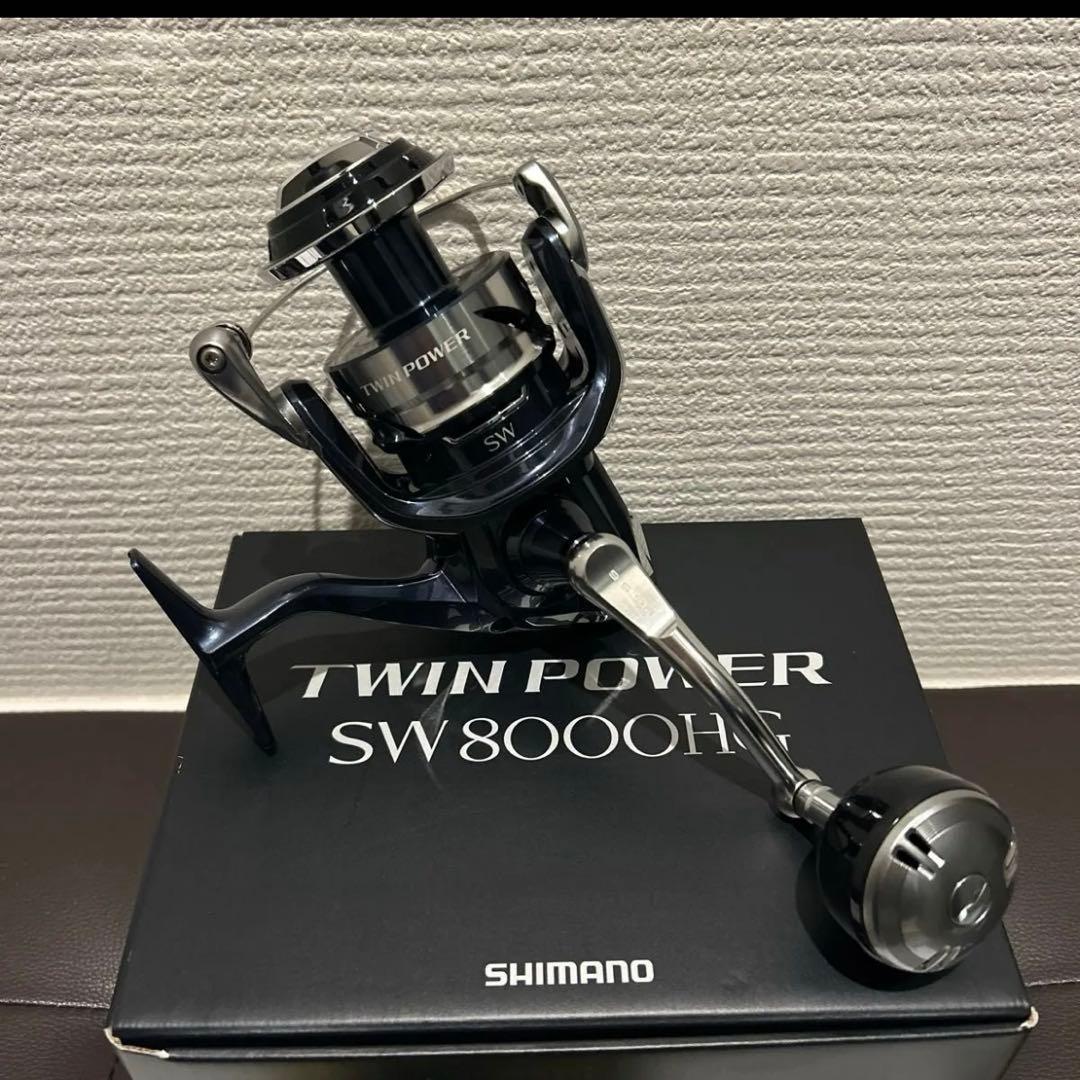 21 ツインパワーSW 8000HG ☆ラインとカバー付き☆