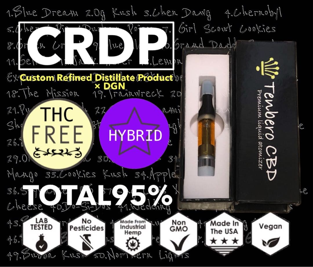 CRDP×DGNリキッド 1ml Banana Kush