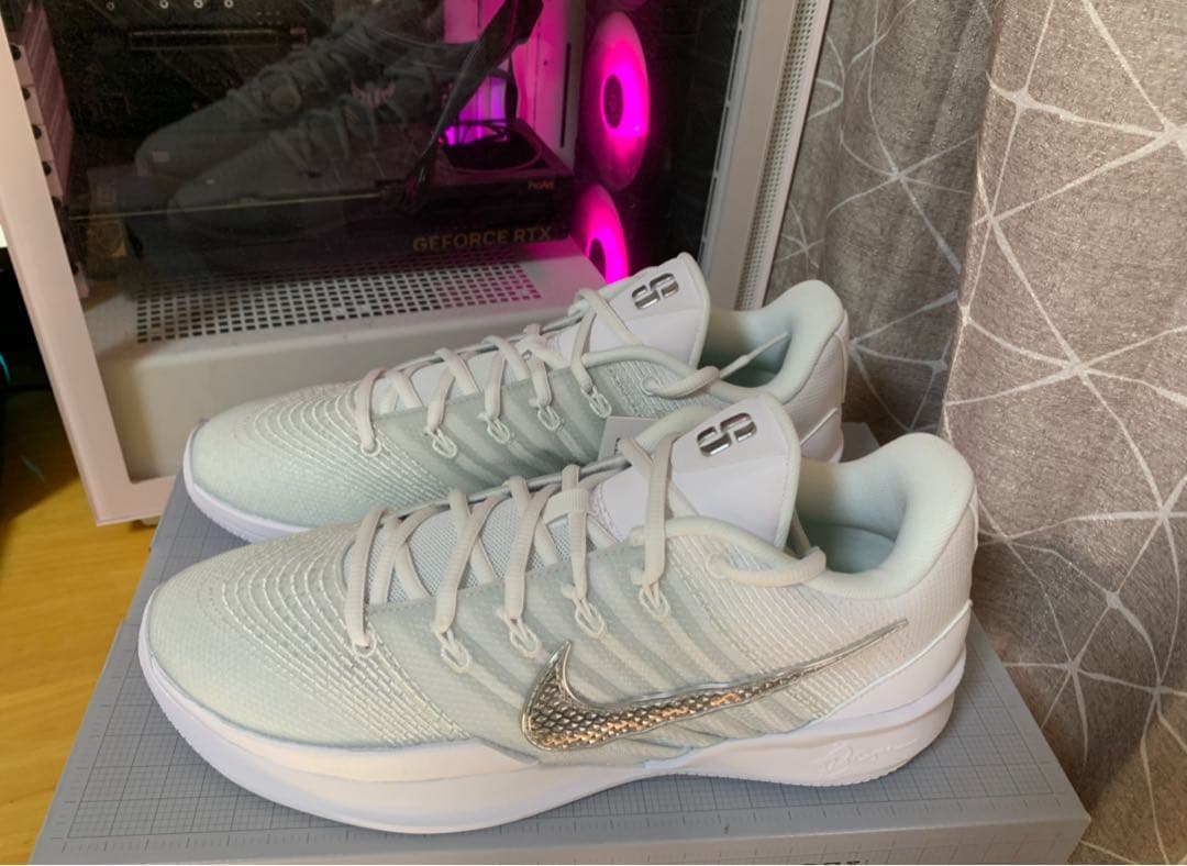 シューズ(女性用) Nike Women's Sabrina 3 White Mint Foam