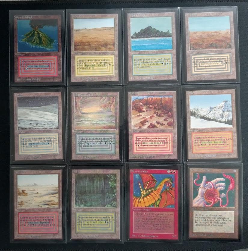 MTG IE版 12枚セット Volcanic  等