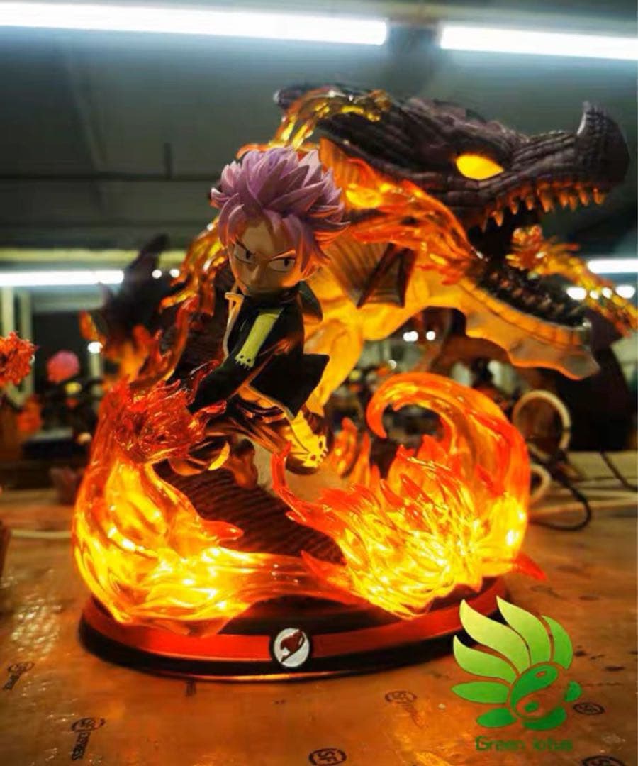 FAIRY TAIL フェアリーテイル ナツ ガレージキットガレキ スタチュー⑥