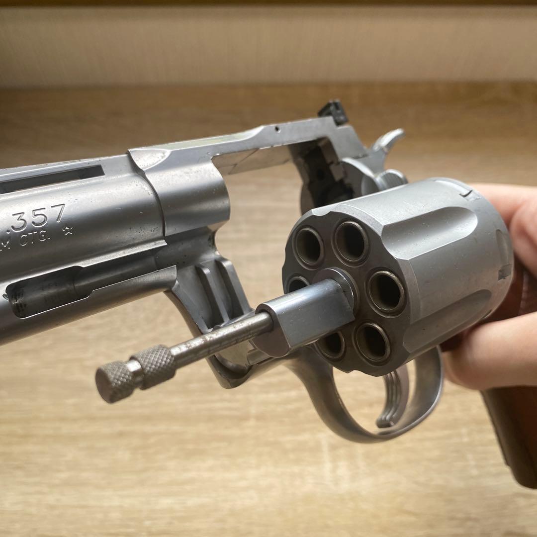 【レア】コクサイ コルトパイソン357 4インチ　ガスリボルバー