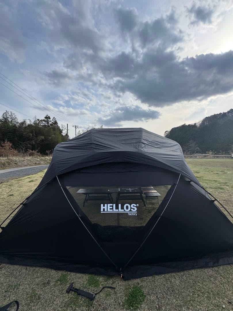 HELLOS SNAILSHELTER ヘロス　テント3ndロット