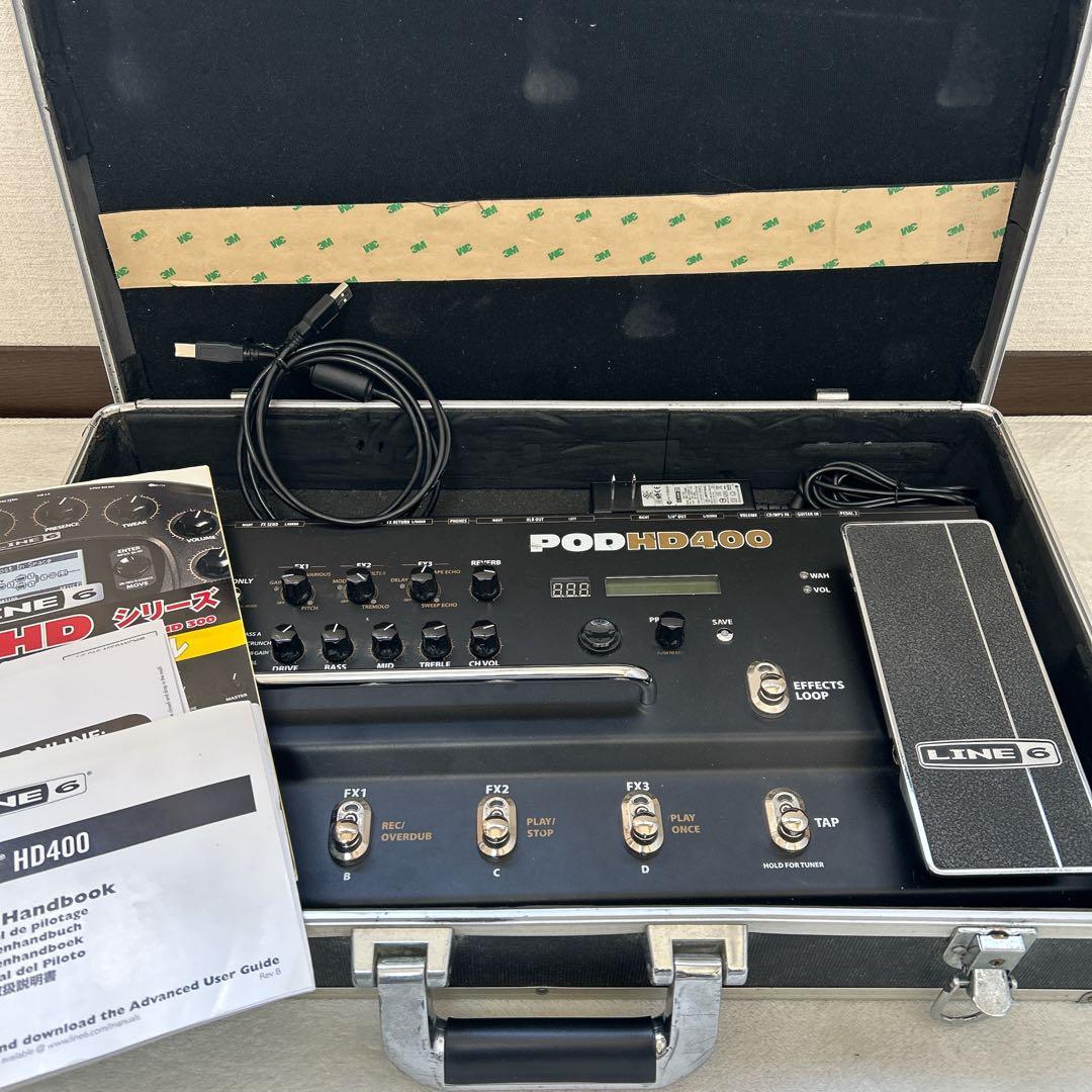LINE6 POD HD400 マルチエフェクター ラインシックス