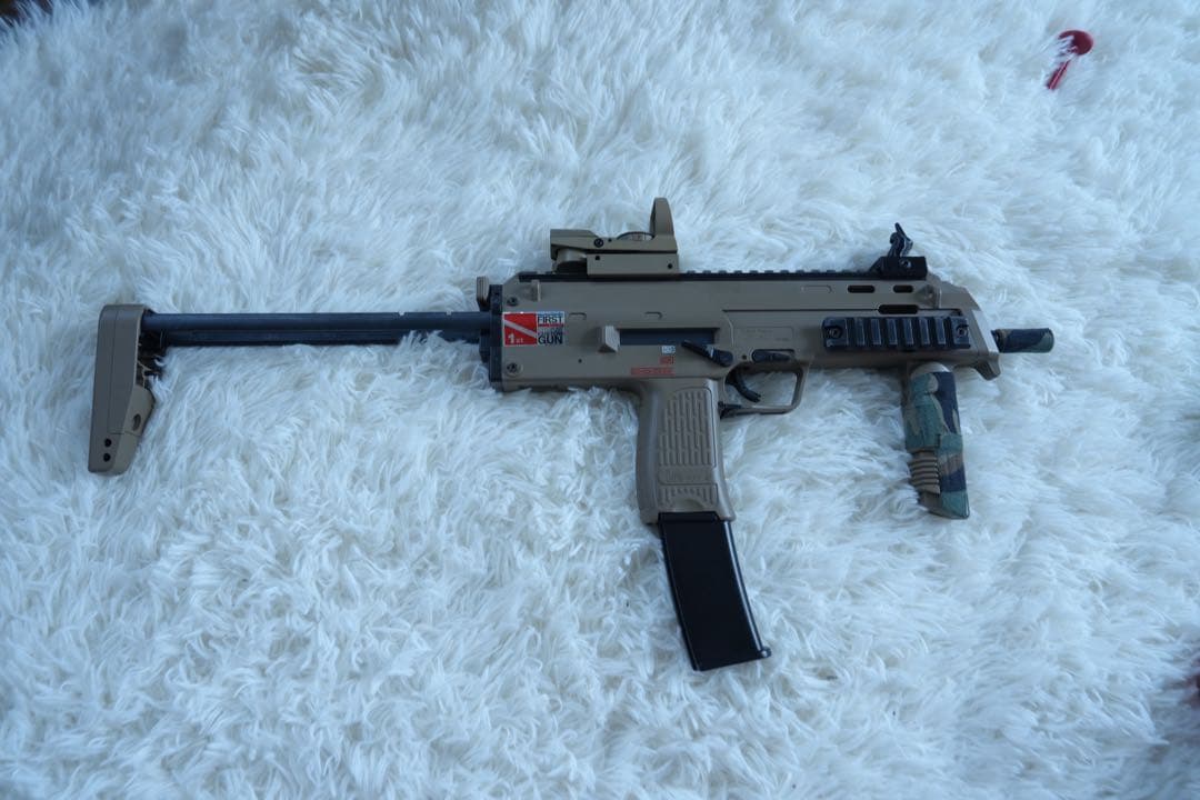 改造済マルイMP7A1タンカラーモデル電動 コンパクトマシンガン フルセット