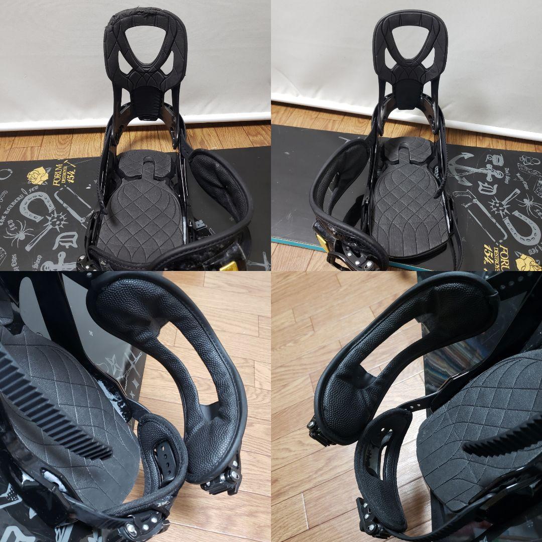 専用 FORUM SALOMON 154cm スノーボードセット