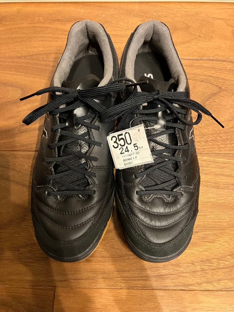 新品　asics デスタッキ　24.5 フットサル　DESTAQUE K FF