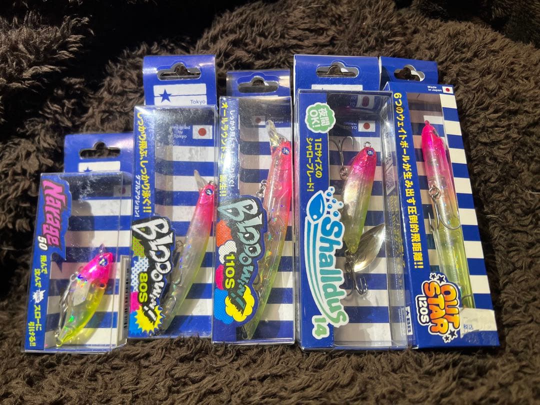 BlueBlue ピンクチャートクリアセット