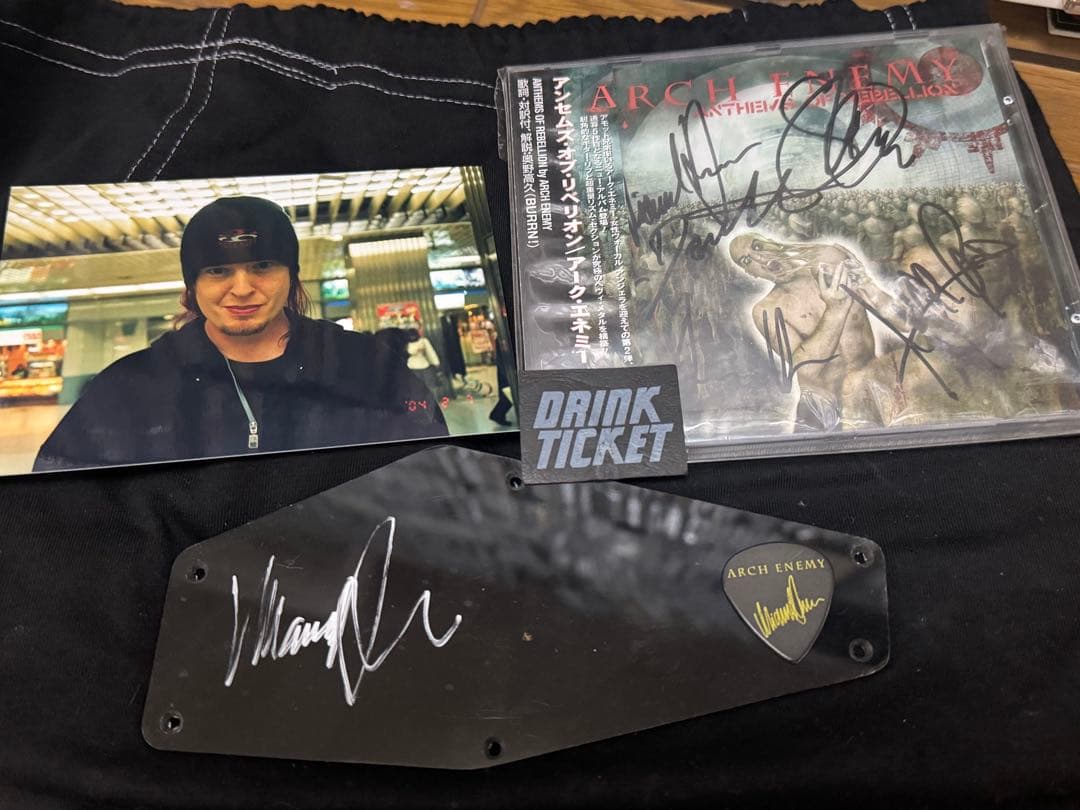 ⭐︎超絶お宝⭐︎ESP⭐︎Ninja マイケルアモットが2002年公演で使用したギター