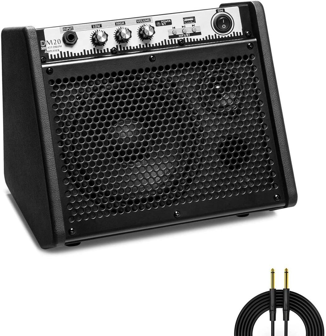 アンプ DM20 20W BT スピーカー パーソナルモニターアンプ 電気ドラム