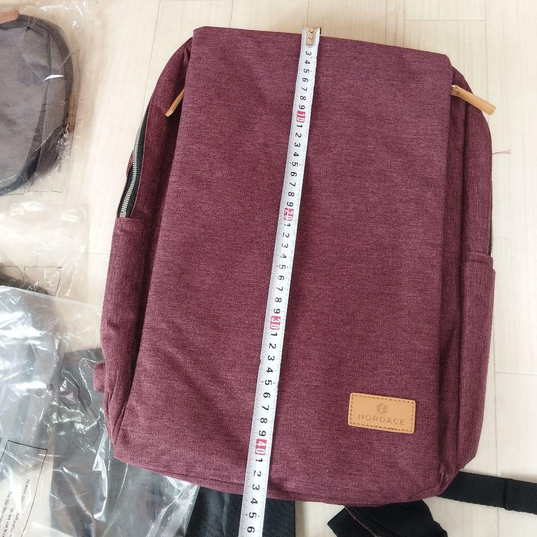 新品　nordace リュック　パッキングキューブ　他セット