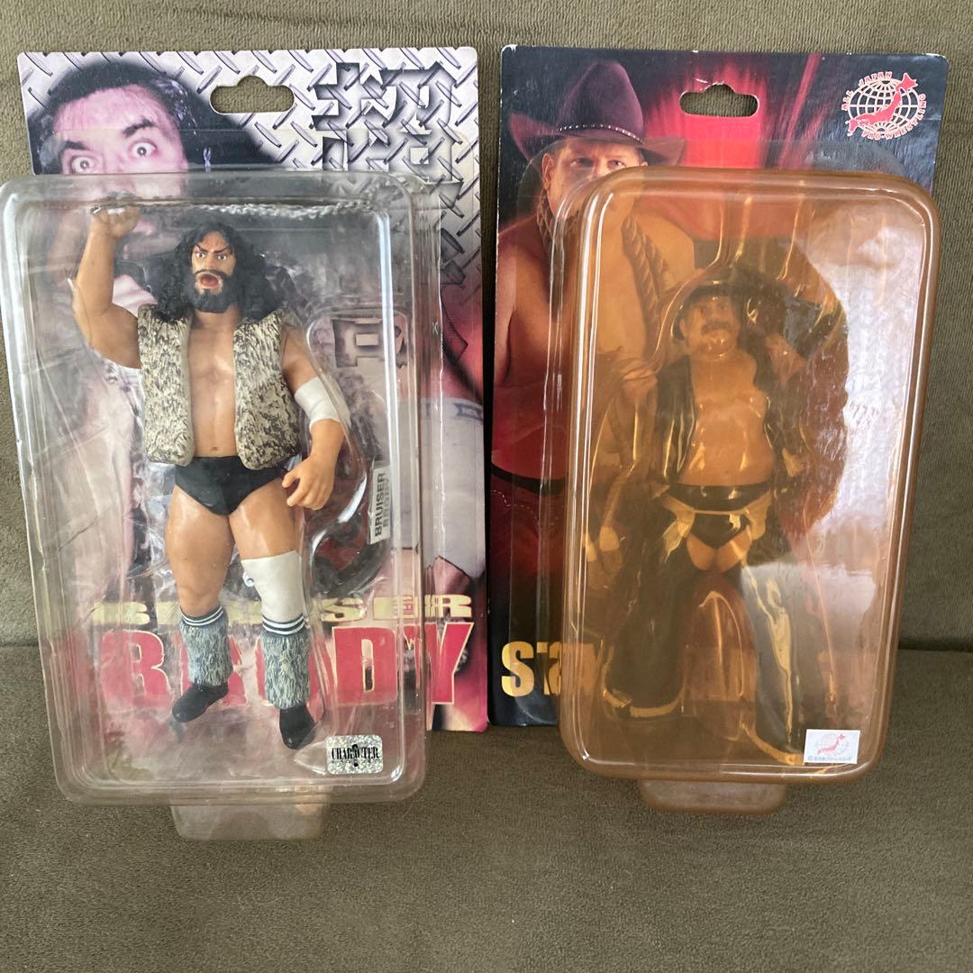 プロレス　スタン・ハンセン　ブルーザー・ブロディ フィギュアセット