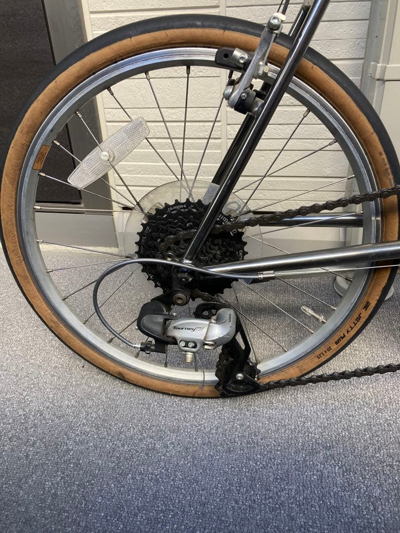 自転車本体 Bruno MINIVELO 20 ROAD DROP BLACK CP 540