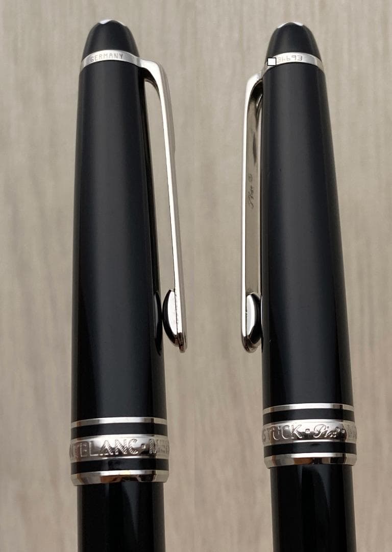 モンブラン P163 プラチナ クラシック キャップ式 ローラーボール ドイツ製