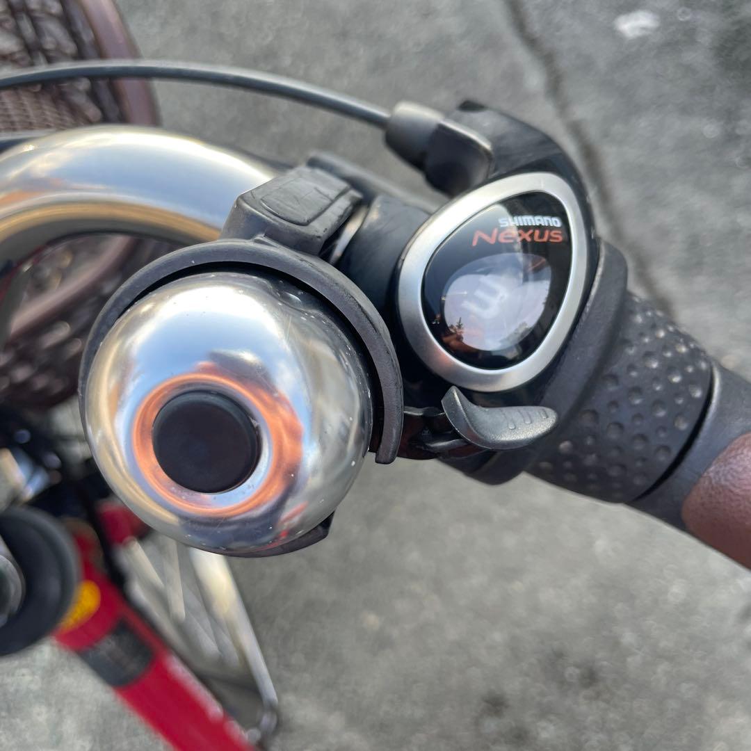 さらパナソニック電動自転車ビビDX内装3段変速24インチ 美車