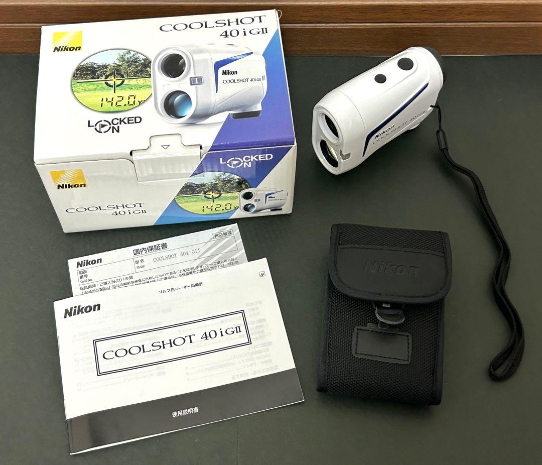 【Nikon レーザー距離計 40iGII美品】