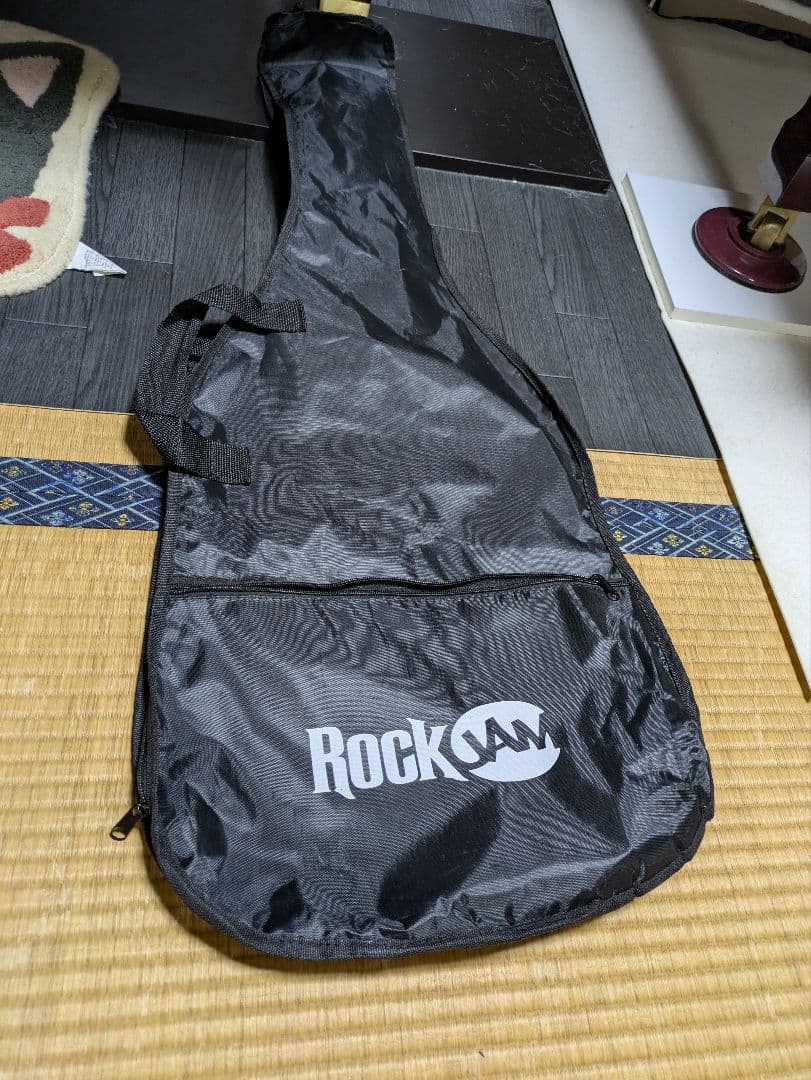 ロックジャム　Rock JAM　エレキギター レッド