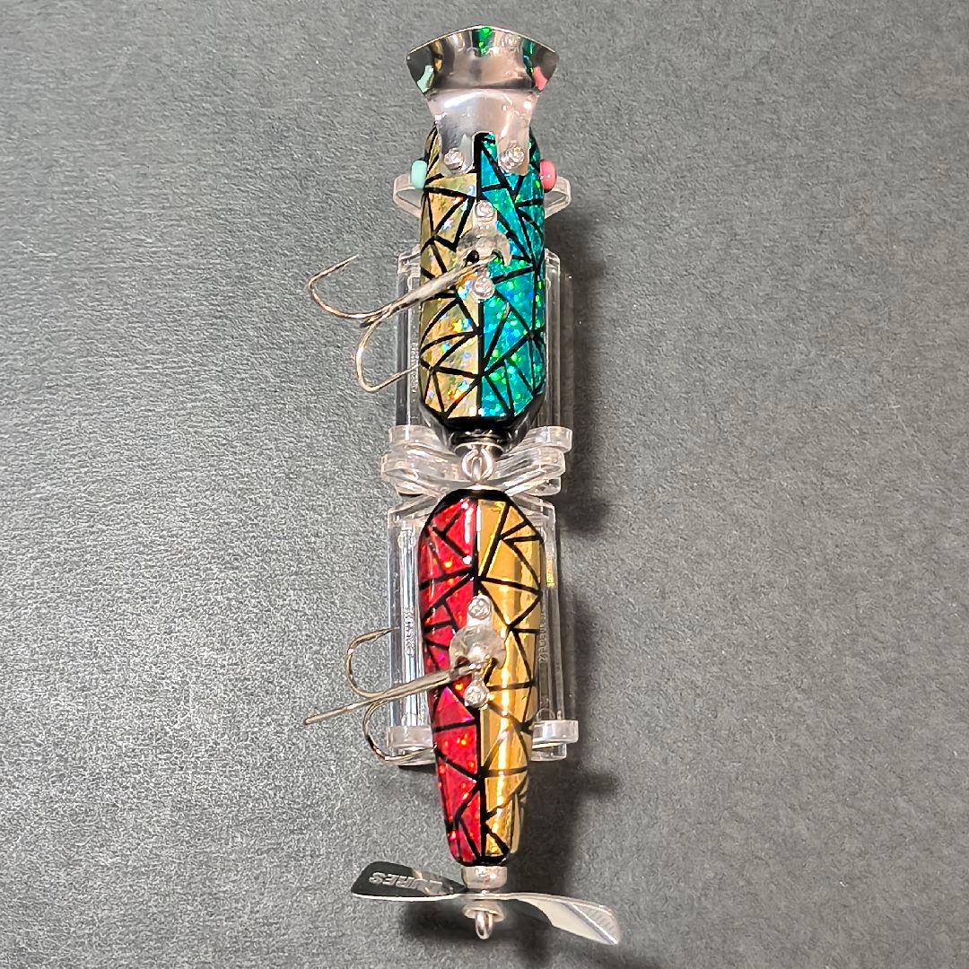 実績ルアーセット❗wood製 【ガシャーン3個】STOCKLURES