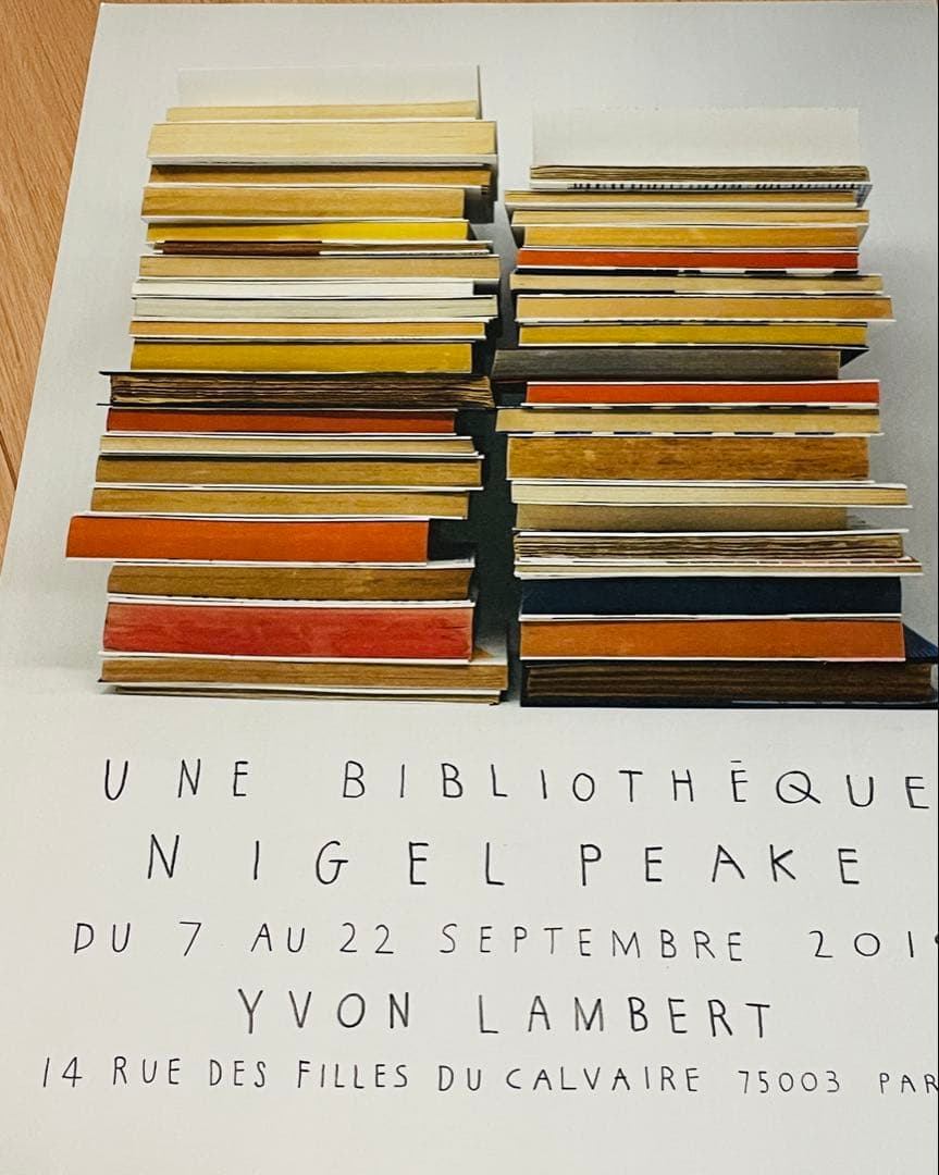 現地完売残り1枚 ナイジェルピーク Nigel Peake 両面ポスター