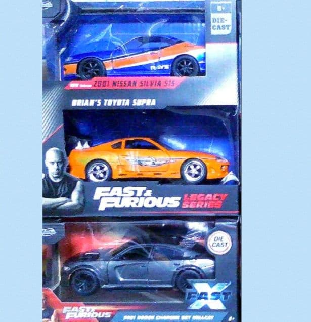ファスト＆フューリアス ダイキャストミニカーセット