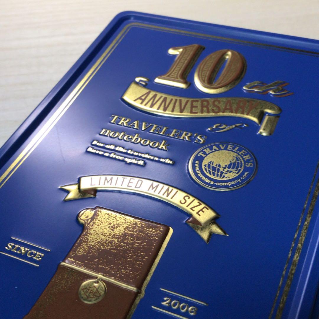 トラベラーズノート ミニ 10周年 缶セット 10th パンナム まとめ売り