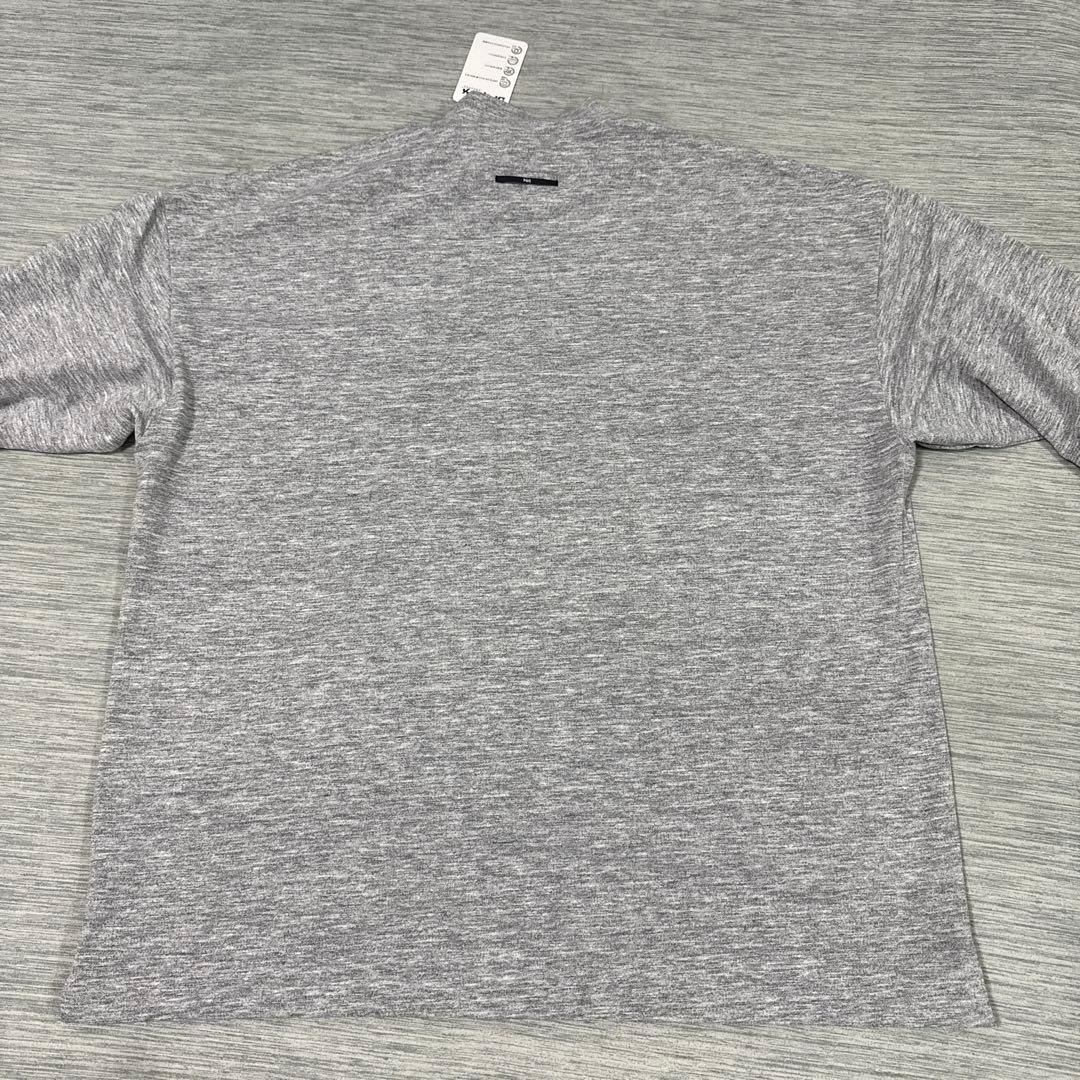 新品　PGG ピージージー　長袖モックネックシャツ　メンズ5