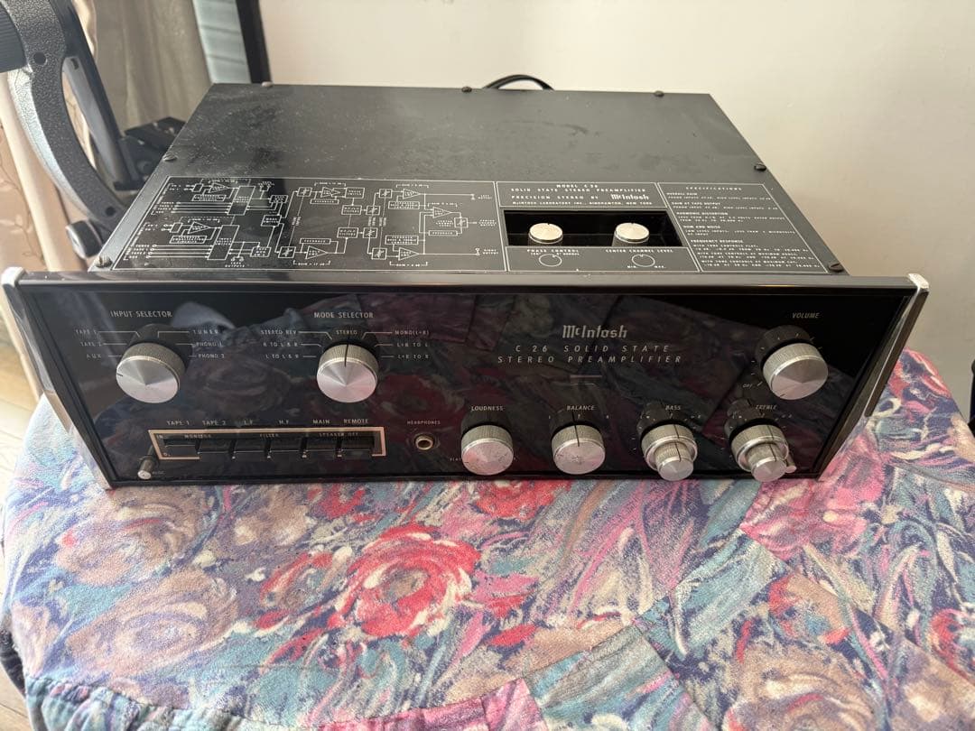 McIntosh C26 アンプ 本体