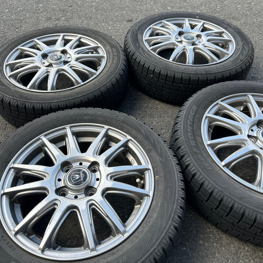 ice FRONTAGE 155/65R14 スタッドレス　シュレスタ