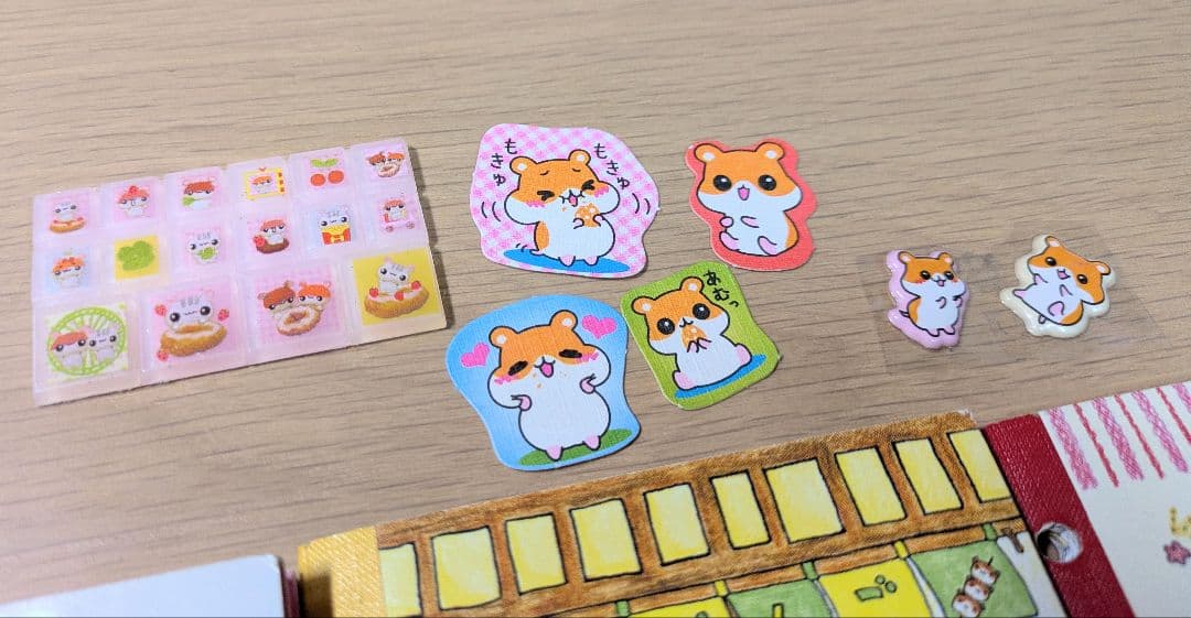 シールブック シール帳 平成レトロ ハムスター セット売り