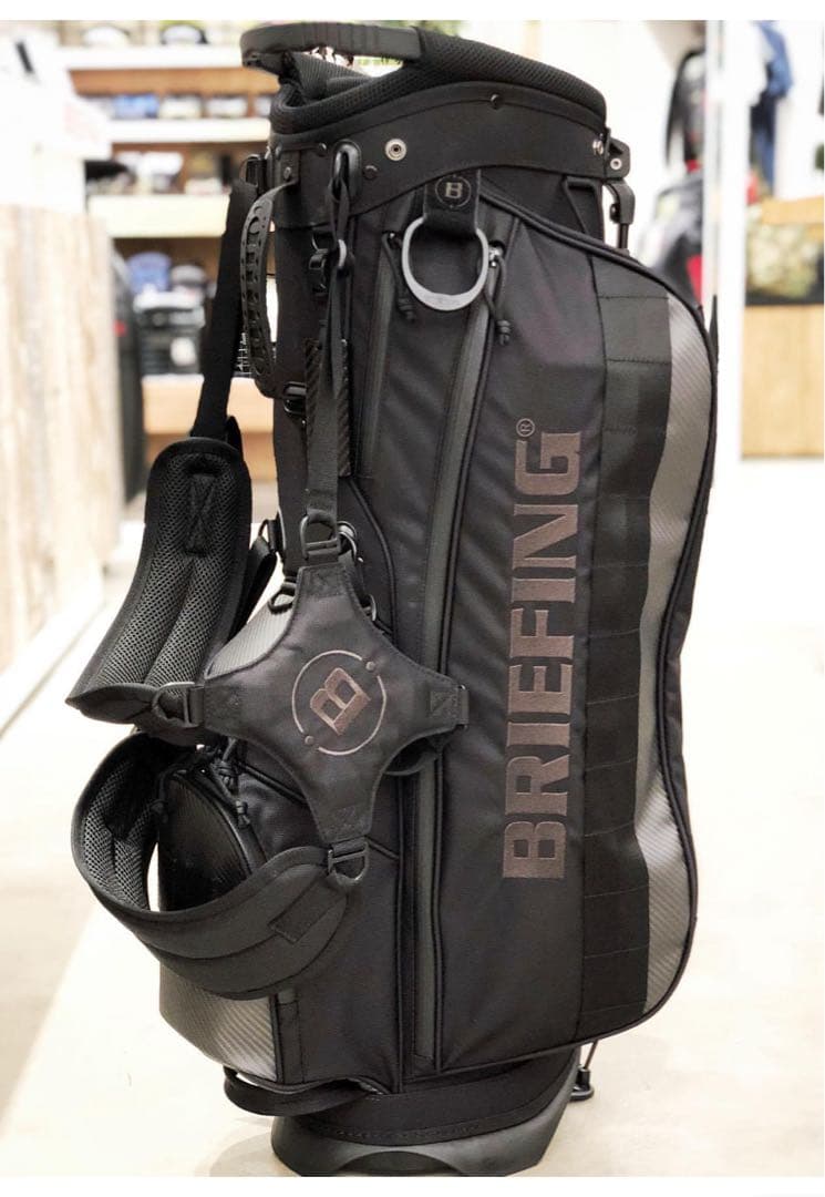 BRIEFINGスタンド式キャディバッグゴルフ CR-4 #01 限定モデル
