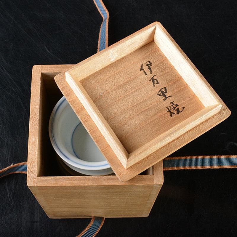 Myday公式　伊万里焼　古伊万里染付蔦文　煎茶器　五客　V　R6093