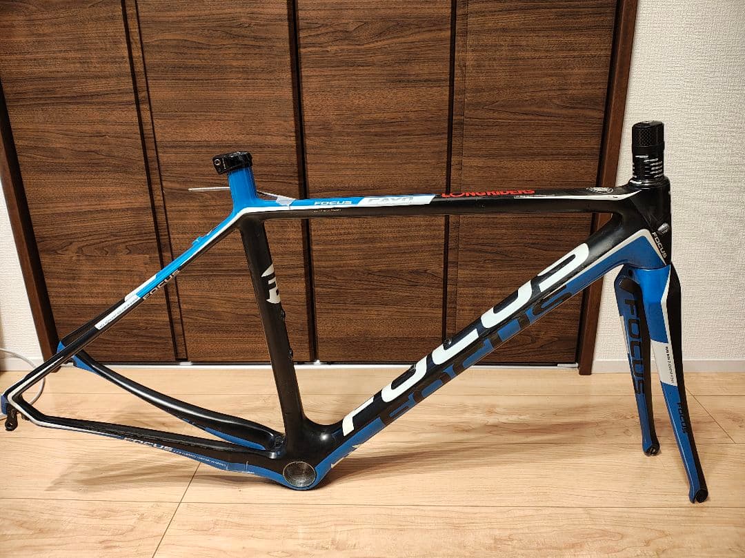 focus cayo evo3.0 フレームセット 青黒 XS48サイズ