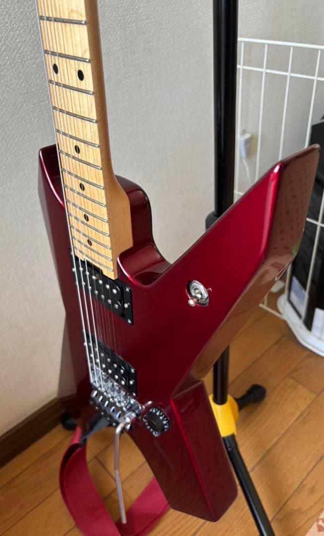 美品 Killer KG-Exploder Ⅱ ギター　変形　デリシャスレッド