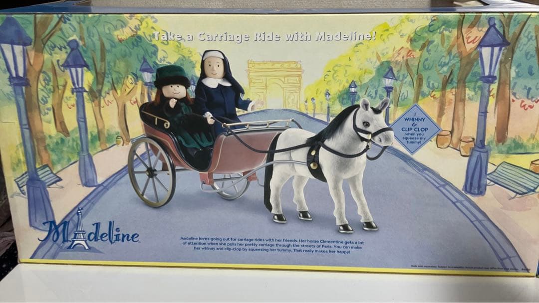 【新品】マドレーヌちゃん　馬車