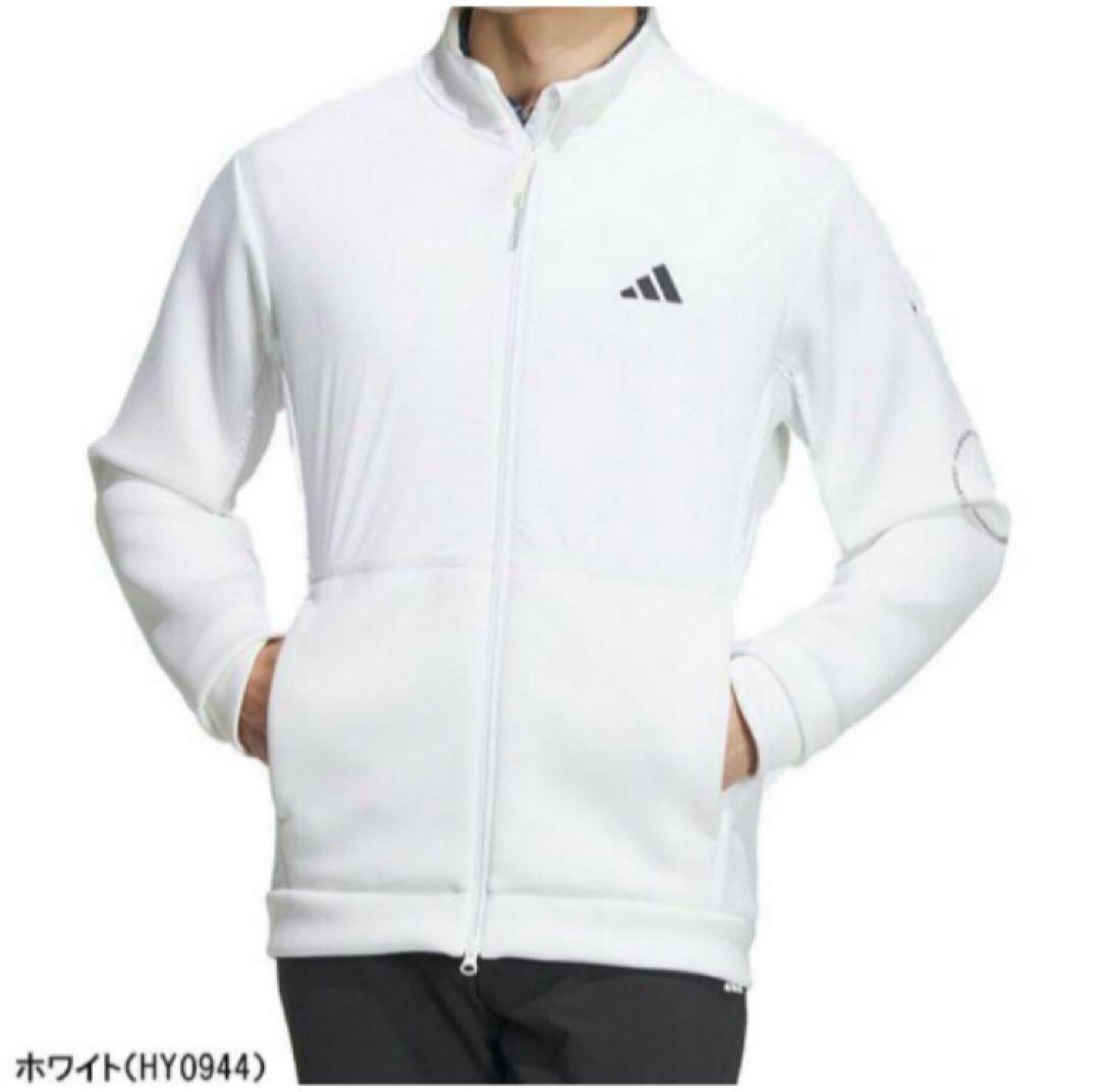 送料無料 新品 adidas GOLF ダンボールニット フルジップ M WT