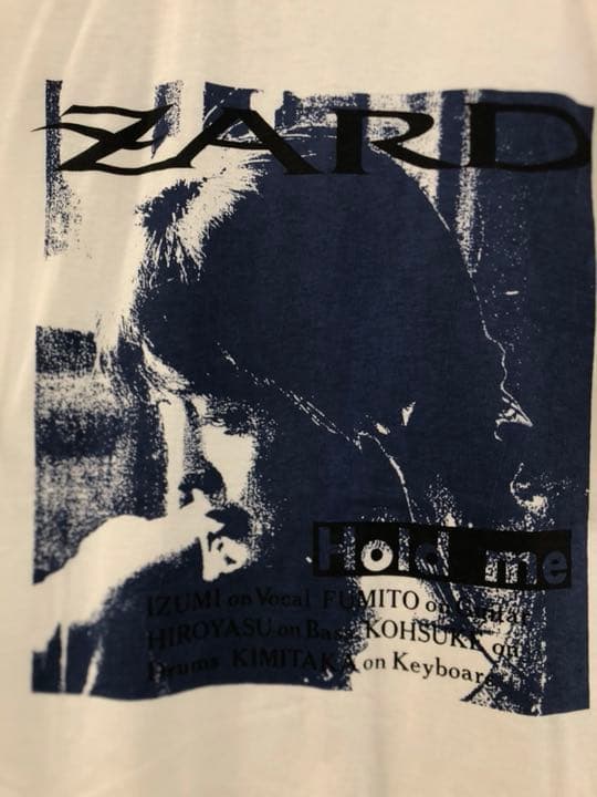 美品 ZARD Hold me Tシャツ サイズL 坂井泉水 ザード 希少