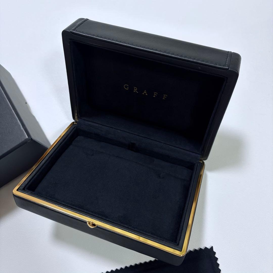 美品　グラフ　ネックレス　ケース　空箱　レザーケース