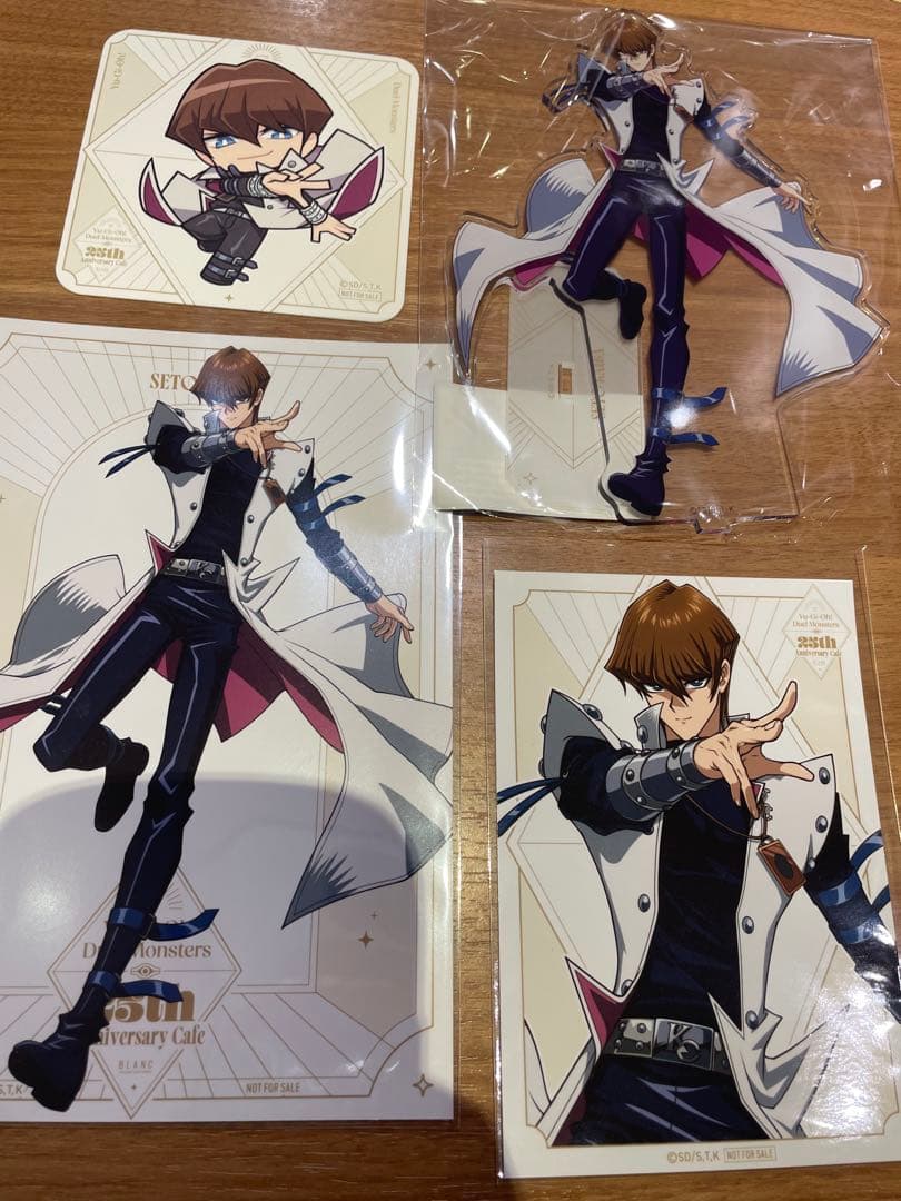 【海馬フルセット】遊戯王 コラボカフェ本舗BLANC 強敵編 アクスタ
