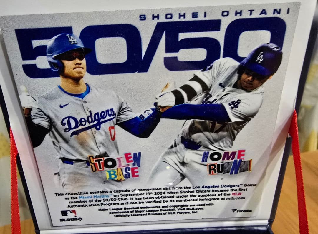 大谷翔平　記念クリスタルボール FANATICS/MLBホログラム 正規品