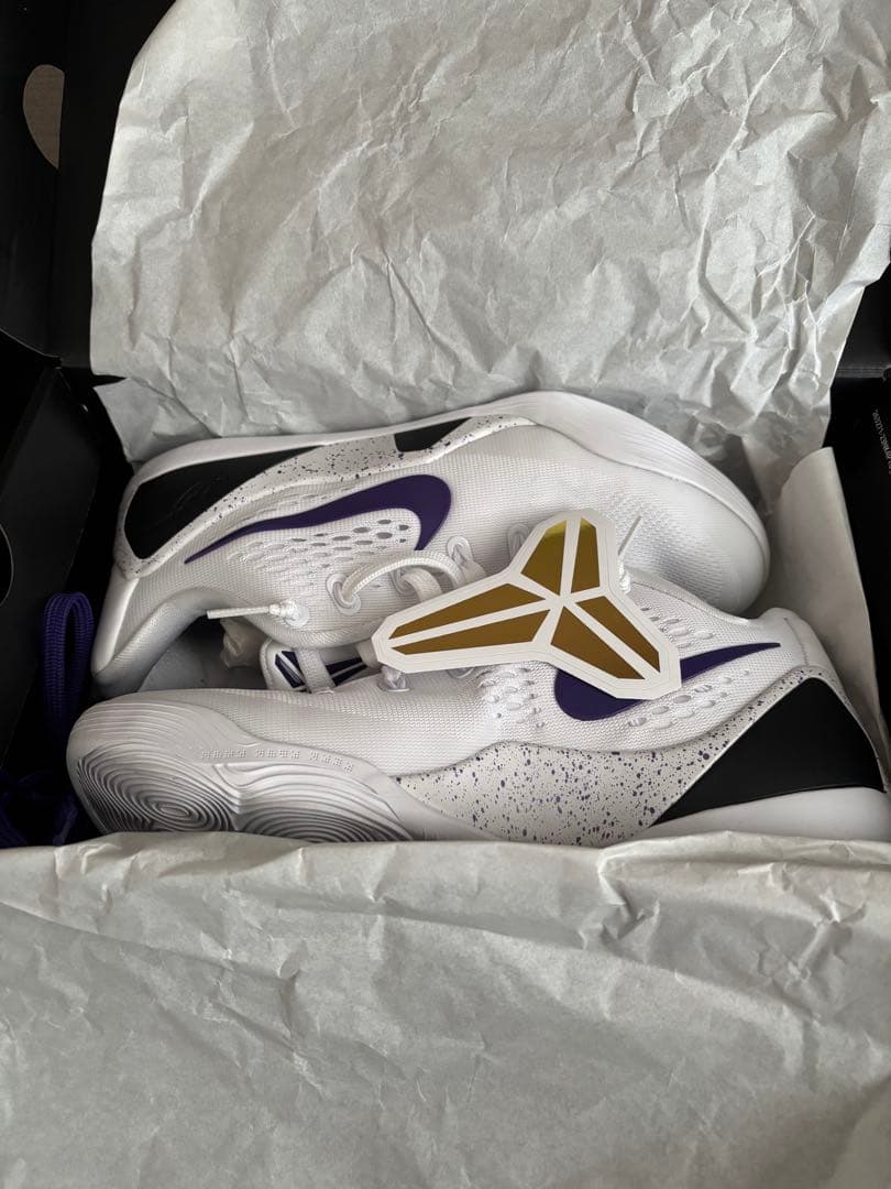 シューズ(男性用) KOBE IX ELITE LOW EM PROTRO/White/25cm