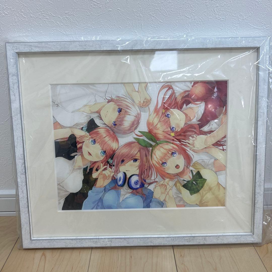 『袋からだしてません』五等分の花嫁　複製原画　五人全員ver