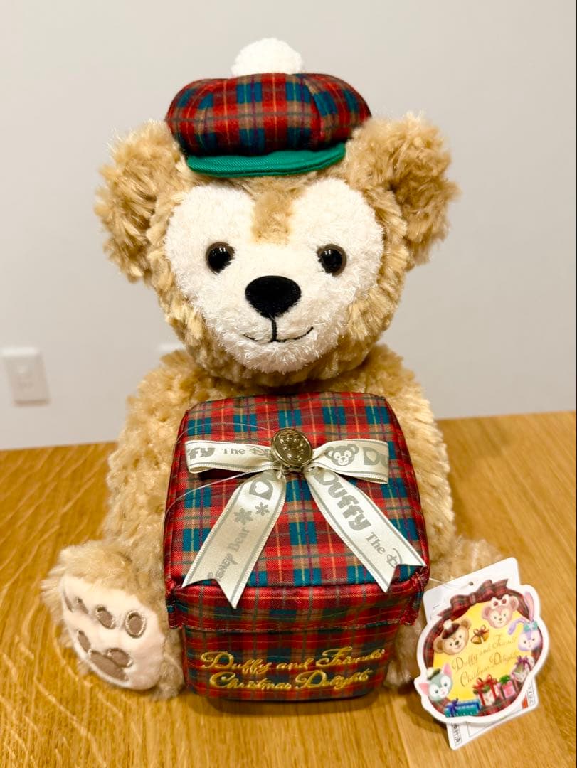 新品　ディズニーシー ダッフィー&シェリーメイ ぬいぐるみ クリスマスボックス