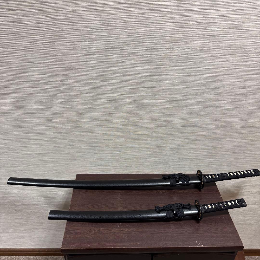 高級模造刀　太刀　大小セット　脇差