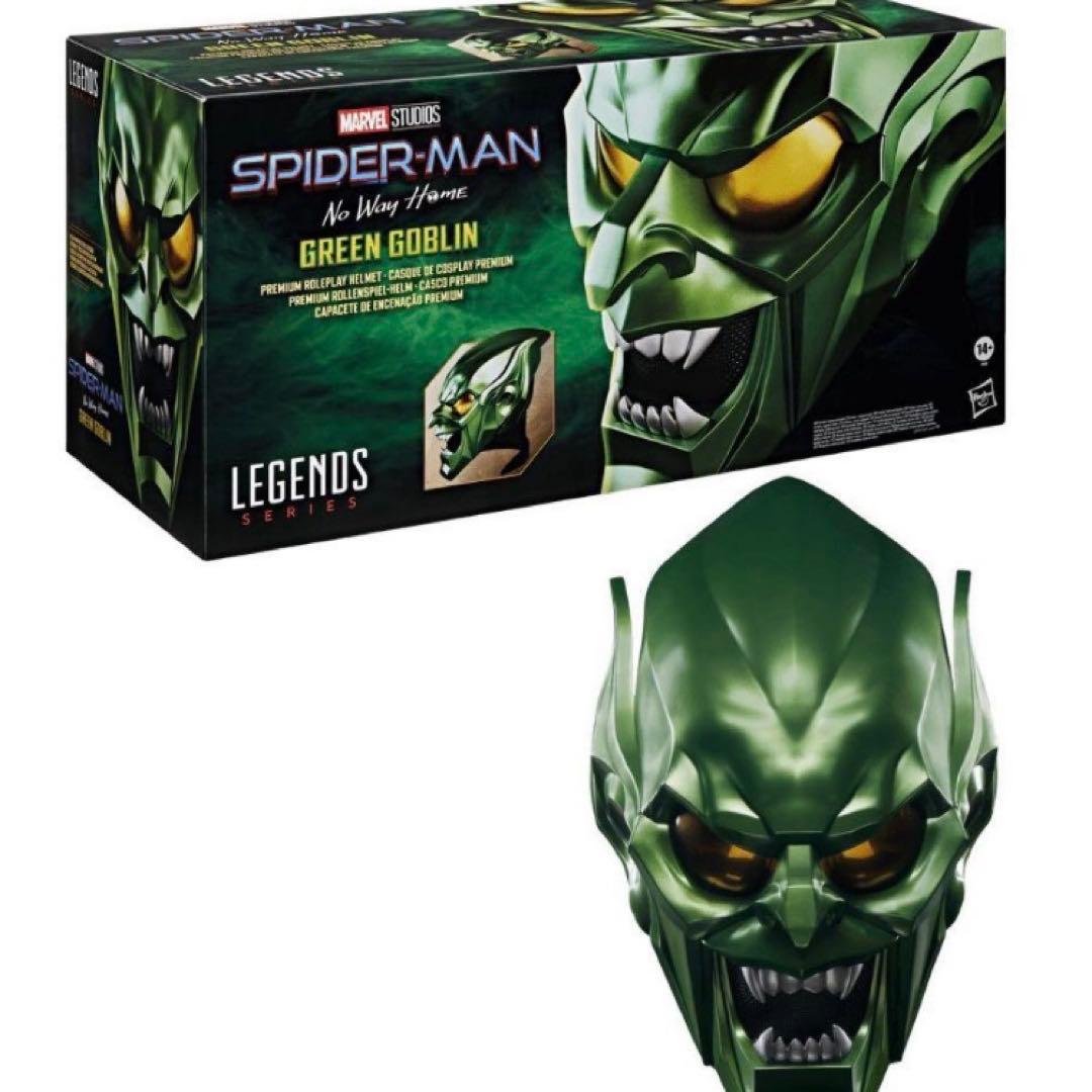 新品未開封 1/1レプリカ グリーンゴブリン ヘルメット スパイダーマン マスク