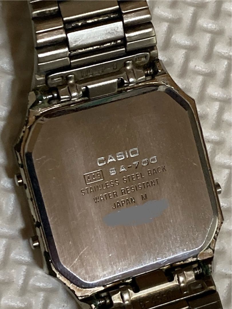 希少品 CASIO アラーム クロノグラフ SA-700