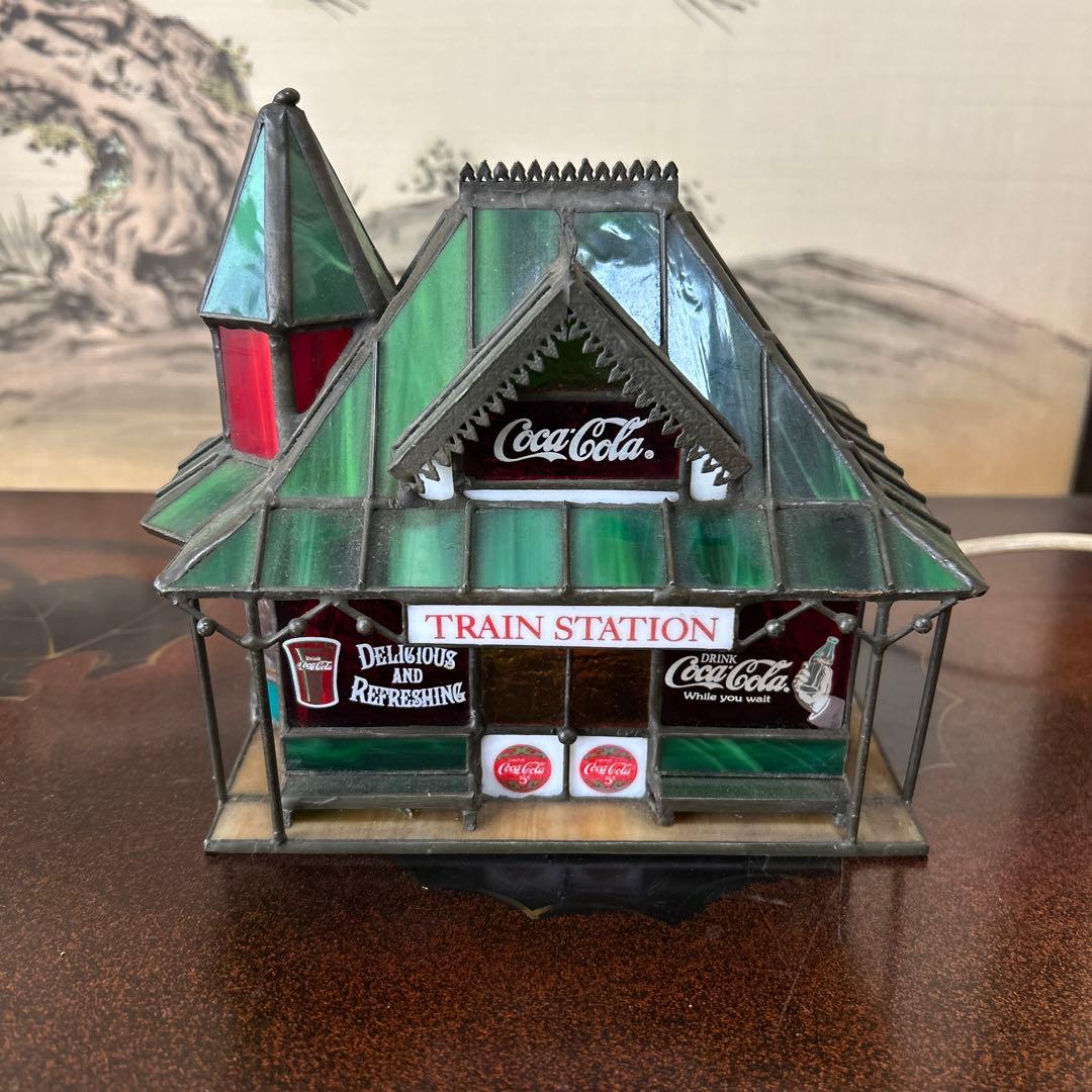 コカ・コーラ ステンドグラス コカコーラ Coca-Cola ライト ランプ
